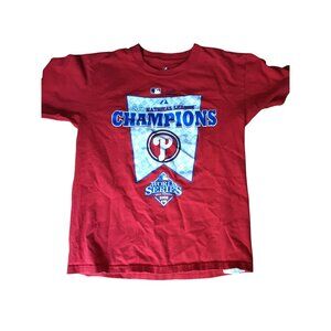 Philadelphia Phillies 2008 National League Champs Shirt Youth Medium
